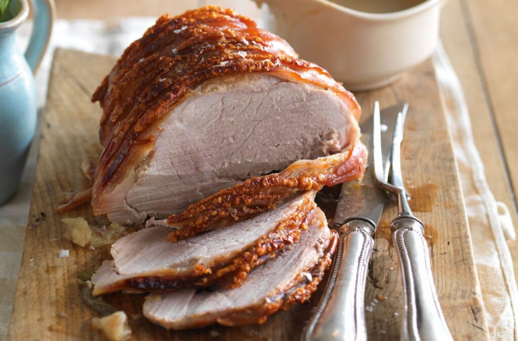 How to roast pork: How to cook roast pork with crackling